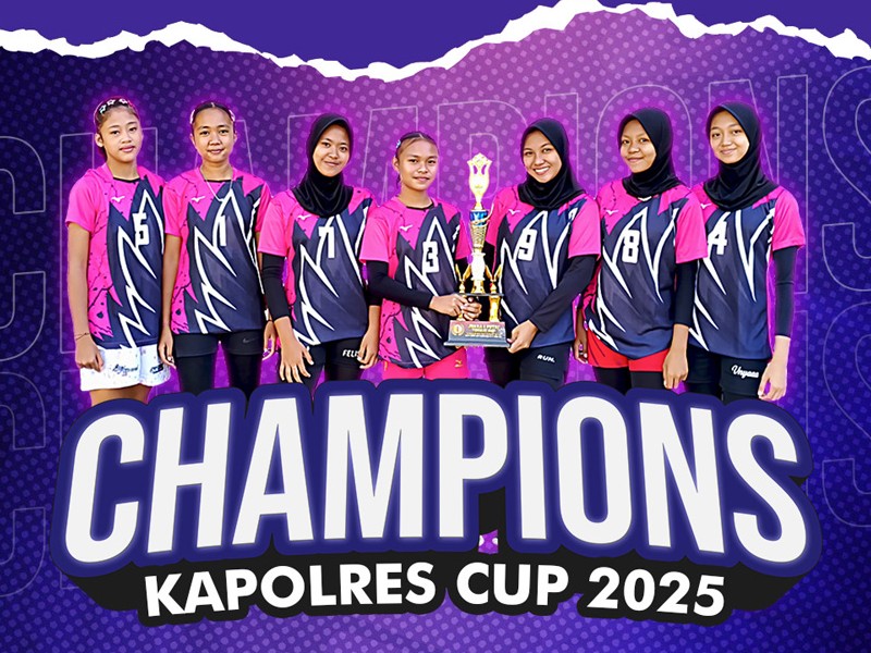 TIM VOLI PUTRI SPENMASI RAIH JUARA I DAN JUARA IV DALAM KAPOLRES CUP VII 2025